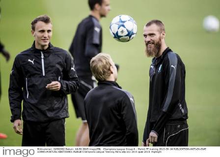 Champions League Group A - Malmö FF training 2015-09-14  xORRExPONTUSx AB87366901
