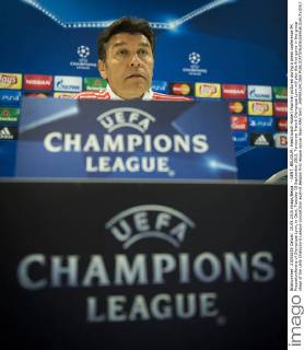 - GENT, BELGIUM: Head coach Hubert Fournier pictured during a press conference PK Pressekonferenz of Olympique Lyon, in Gent, Tuesday 15 September 2015. Tomorrow French Olympique Lyon will play the first game in the group stage of the Uefa Champions League competition against Belgian first league soccer team KAA Gent. JASPERxJACOBS  x04700388x