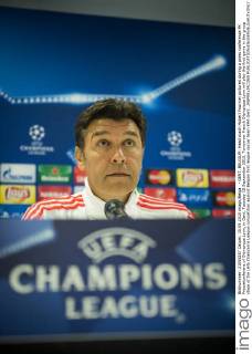 - GENT, BELGIUM: Head coach Hubert Fournier pictured during a press conference PK Pressekonferenz of Olympique Lyon, in Gent, Tuesday 15 September 2015. Tomorrow French Olympique Lyon will play the first game in the group stage of the Uefa Champions League competition against Belgian first league soccer team KAA Gent. JASPERxJACOBS  x04700390x