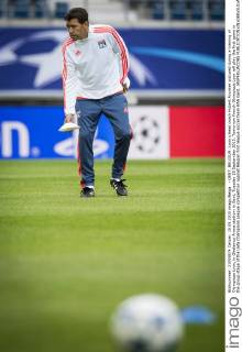 - GENT, BELGIUM: Lyon s head coach Hubert Fournier pictured during a training of Olympique Lyon, in Ghelamco Arena stadium in Gent, Tuesday 15 September 2015. Tomorrow French Olympique Lyon will play the first game in the group stage of the Uefa Champions League competition against Belgian first league soccer team KAA Gent. JASPERxJACOBS x04700480x