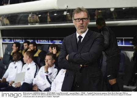 Laurent Blanc - (PSG) - Fussball Champions League, Paris Saint Germain PSG vs. Malmö FF - 15 09 2015 JBAutissier Panoramic 