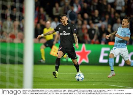 Aktuell Fußball, Champions League, Paris St. Germain - Malmö FF Angel Di Maria (psg) - Fussball Champions League, Paris Saint Germain PSG vs. Malmö FF - 15 09 2015 AnthonyBIBARD FEP Panoramic 