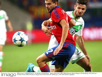 Georgi Schennikov (PFC CSKA Moskva), Daniel Caligiuri (VfL Wolfsburg)