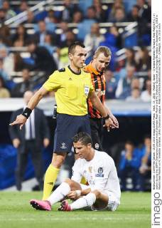 Sept. 15, 2015 - Madrid, Spain - Cristiano Ronaldo (forward, Real Madrid F.C.) in action during the UEFA Champions League match between Real Madrid and FC Shakhtar Donetsk at Santiago Bernabeu on September 15, 2015 in Madrid Real Madrid vs FC Shakhtar Donetsk. UEFA Champions League. - ZUMAg15_