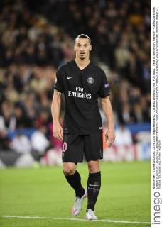 Zlatan Ibrahimovic (PSG) FOOTBALL : Paris St Germain vs Malmö FF - UEFA Champions League 2015 2016 - 15 09 2015 JBAutissier Panoramic 