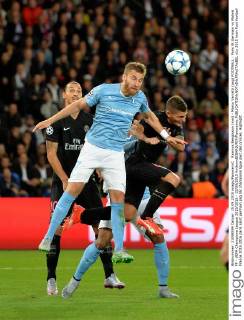 Rasmus Bengtsson (mal) - Marco Verratti (psg) FOOTBALL : Paris St Germain vs Malmö FF - UEFA Champions League 2015 2016 - 15 09 2015 AnthonyBIBARD FEP Panoramic 