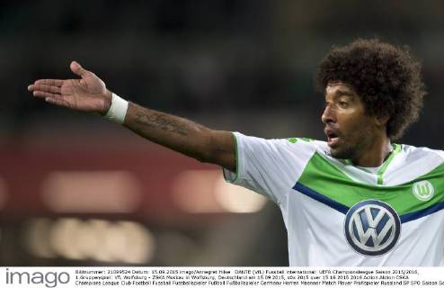 DANTE (VfL) Fussball international: UEFA Championsleague Saison 2015 2016, 1.Gruppenspiel: VfL Wolfsburg - ZSKA Moskau in Wolfsburg, Deutschland am 15.09.2015,