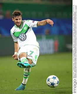 Dienstag 15.09.2015, Champions League, Vorrunde, 1. Spieltag, Saison 2015 2016, VfL Wolfsburg - ZSKA Moskau, Daniel Caligiuri (Wolfsburg) DeFodi035