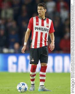 Hector Moreno of PSV during the UEFA Champions League group B match between PSV Eindhoven and Manchester United ManU on September 15, 2015 at the Philips stadium in Eindhoven, The Netherlands. PSV Eindhoven v Manchester United UEFA Champions League 2015 2016 xVIxxIVx 4333592
