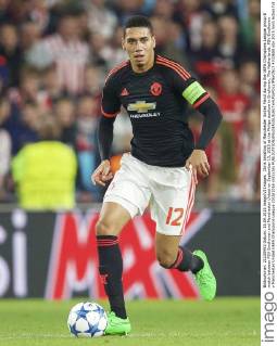 Chris Smalling of Manchester United ManU during the UEFA Champions League group B match between PSV Eindhoven and Manchester United on September 15, 2015 at the Philips stadium in Eindhoven, The Netherlands. PSV Eindhoven v Manchester United UEFA Champions League 2015 2016 xVIxxIVx 4333608
