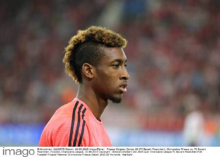 Piraeus Kingsley Coman 29 (FC Bayern Muenchen), Olympiakos Piraeus vs. FC Bayern Muenchen, Fussball, Champions League, 16.09.2015 Copyright: ChristianxKolbert