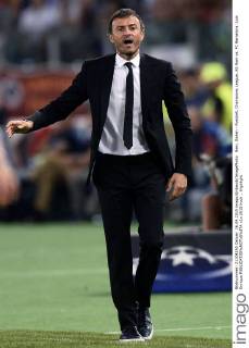 Rom, Italien - Fussball, Champions League, AS Rom vs. FC Barcelona: Luis Enrique