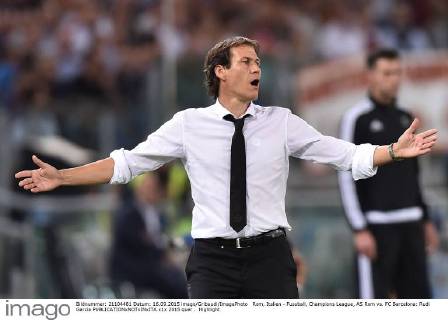 Rom, Italien - Fussball, Champions League, AS Rom vs. FC Barcelona: Rudi Garcia
