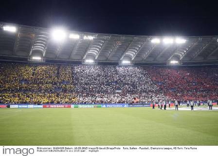 Rom, Italien - Fussball, Champions League, AS Rom: Fans Roma 