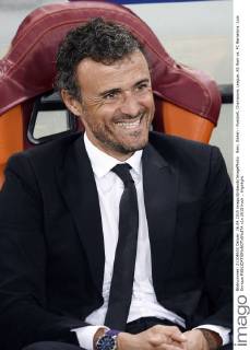 Rom, Italien - Fussball, Champions League, AS Rom vs. FC Barcelona: Luis Enrique 