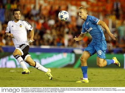 Partido de la Champions League disputado entre Valencia y Zenit. Champions League match played between Valencia and Zenit. xJOSExANTONIOxSANZx 
