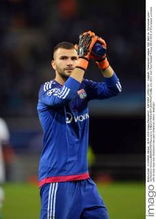 ANTHONY LOPES (ol) - Fussball, Champions League, KAA Gent vs. Olympique Lyon - 16 09 2015 AnthonyBIBARD FEP Panoramic 