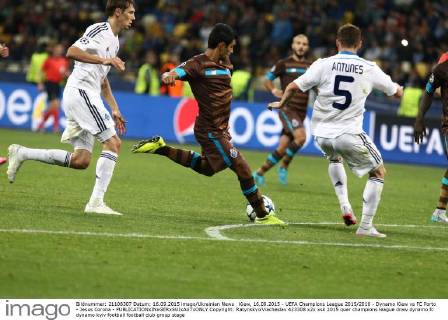 Kiew, 16.09.2015 - UEFA Champions League 2015 2016 - Dynamo Kiew vs FC Porto - Jesus Corona - Copyright: RatynskyixViacheslav 423308