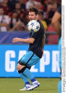 Lionel Messi Barcelona. Roma 16-09-2015 Stadio Olimpico Football Calcio Champions League 2015 2016 Group Stage - Group, AS Roma vs. FC Barcelona Barca AntoxBaldassarre