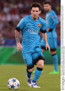 Lionel Messi Barcelona. Roma 16-09-2015 Stadio Olimpico Football Calcio Champions League 2015 2016 Group Stage - Group, AS Roma vs. FC Barcelona Barca AntoxBaldassarre