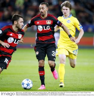 BELLARABI Karim Team Bayer 04 Leverkusen UEFA Champions League Gruppe E Spiel Bayer 04 Leverkusen-FC Bate Borisov 4 : 1 am 16.September 2015 in der BayArena in Leverkusen 