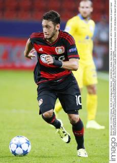 CALHANOGLU Hakan Team Bayer 04 Leverkusen UEFA Champions League Gruppe E Spiel Bayer 04 Leverkusen-FC Bate Borisov 4 : 1 am 16.September 2015 in der BayArena in Leverkusen 