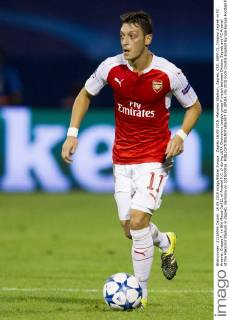Zagreb 16.09.2015, Maksimir Stadium, Zagreb, CRO, UEFA CL, Dinamo Zagreb vs FC Arsenal, Gruppe F, im Bild Mesut Ozil 11 of Arsenal F.C. during UEFA Champions League group F match between Dinamo Zagreb and FC Arsenal at the Maksimir Stadium in Zagreb, Germany on 2015 09 16.  EX_SPIDA  
