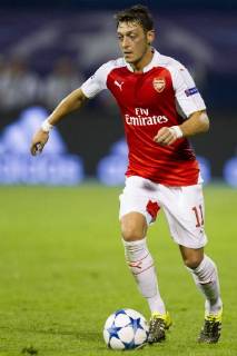 Zagreb 16.09.2015, Maksimir Stadium, Zagreb, CRO, UEFA CL, Dinamo Zagreb vs FC Arsenal, Gruppe F, im Bild Mesut Ozil 11 of Arsenal F.C. during UEFA Champions League group F match between Dinamo Zagreb and FC Arsenal at the Maksimir Stadium in Zagreb, Germany on 2015 09 16.  EX_SPIDA  