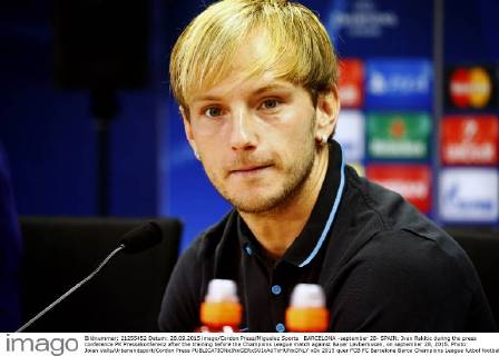 BARCELONA -september 28- SPAIN: Ivan Rakitic during the press conference PK Pressekonferenz after the training before the Champions League match against Bayer Levberkusen, on september 28, 2015. Photo: Joian Valls Urbanandsport Cordon Press 