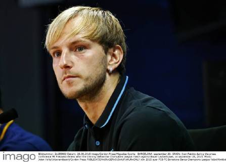 BARCELONA -september 28- SPAIN: Ivan Rakitic during the press conference PK Pressekonferenz after the training before the Champions League match against Bayer Levberkusen, on september 28, 2015. Photo: Joian Valls Urbanandsport Cordon Press 