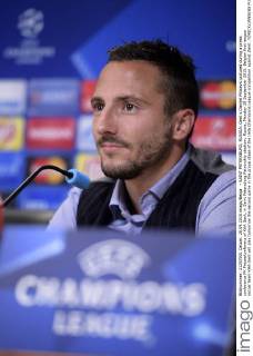 - SAINT PETERSBURG, RUSSIA: Gent s Danijel Milicevic pictured during a press conference PK Pressekonferenz of KAA Gent, in Saint Petersburg Petrovskiy stadium, Russia, Monday 28 September 2015. Belgian first league soccer team KAA Gent will play tomorrow the second game in the group stage of the Uefa Champions League competition against Zenit. YORICKxJANSENS  x04710162x