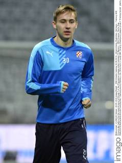 GNK Dinamo training 28.09.2015., Allianz Arena, Muenchen, Germany - Training GNK Dinamo day before the the second round of Group F of the Champions League match between FC Bayern - GNK Dinamo. Marko Rog. MarkoxLukunic PIXSELL