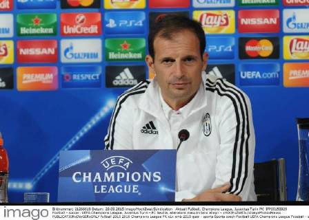Aktuell Fußball, Champions League, Juventus Turin PK IPP20150929 Football - soccer: UEFA Champions League, Juventus Turin - FC Sevilla, allenatore massimiliano allegri - xHOCHxZWEIx xItalyxPhotoxPressx