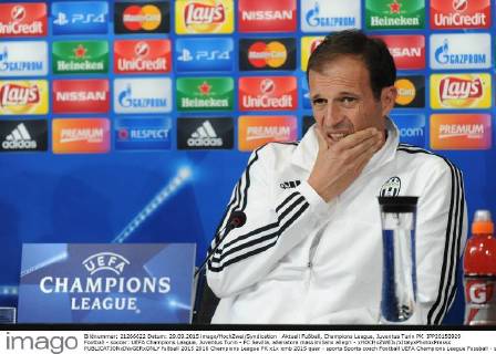 Aktuell Fußball, Champions League, Juventus Turin PK IPP20150929 Football - soccer: UEFA Champions League, Juventus Turin - FC Sevilla, allenatore massimiliano allegri - xHOCHxZWEIx xItalyxPhotoxPressx