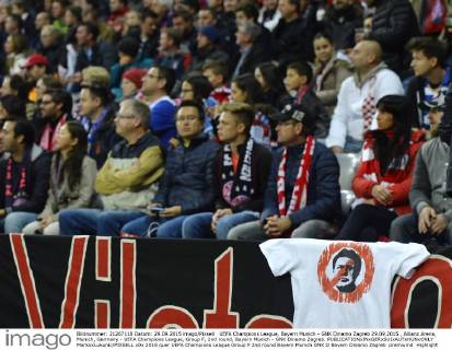 UEFA Champions League, Bayern Munich - GNK Dinamo Zagreb 29.09.2015., Allianz Arena, Munich, Germany - UEFA Champions League, Group F, 2nd round, Bayern Munich - GNK Dinamo Zagreb. MarkoxLukunic PIXSELL