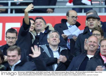 UEFA Champions League, Bayern Munich - GNK Dinamo Zagreb 29.09.2015., Allianz Arena, Munich, Germany - UEFA Champions League, Group F, 2nd round, Bayern Munich - GNK Dinamo Zagreb. Zdravko Mamic.  GoranxStanzl PIXSELL