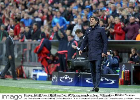 UEFA Champions League, Bayern Munich - GNK Dinamo Zagreb 29.09.2015., Allianz Arena, Munich, Germany - UEFA Champions League, Group F, 2nd round, Bayern Munich - GNK Dinamo Zagreb. Zoran Mamic.  GoranxStanzl PIXSELL