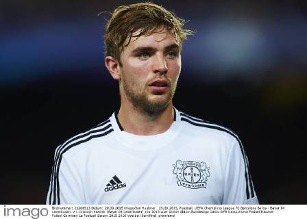 29.09.2015, Fussball, UEFA Champions League FC Barcelona Barca - Bayer 04 Leverkusen, v.l. Cristoph Kramer (Bayer 04 Leverkusen)