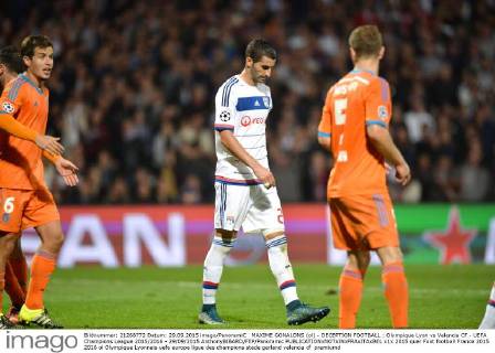 MAXIME GONALONS (ol) - DECEPTION FOOTBALL : Olympique Lyon vs Valencia CF - UEFA Champions League 2015 2016 - 29 09 2015 AnthonyBIBARD FEP Panoramic 