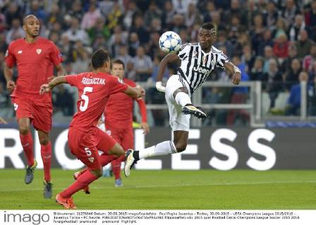 Paul Pogba Juventus - Torino, 30-09-2015 - UEFA Champions League 2015 2016 - Juventus Torino - FC Sevilla. filippoxalfero
