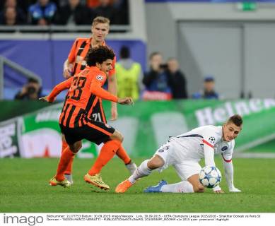 Lviv, 30.09.2015 - UEFA Champions League 2015 2016 - Shakhtar Donezk vs Paris St Germain - TAISON MARCO VERRATTI - 20150930PF_RO0949
