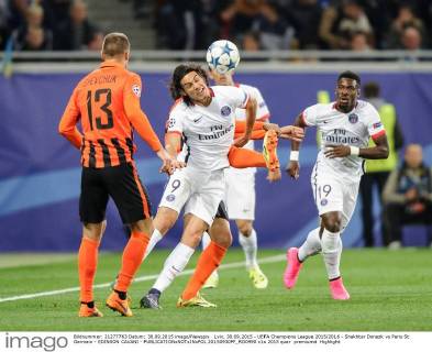 Lviv, 30.09.2015 - UEFA Champions League 2015 2016 - Shakhtar Donezk vs Paris St Germain - EDINSON CAVANI - 20150930PF_RO0990