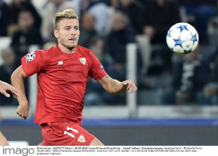 Aktuell Fußball, Champions League, Juventus Turin - FC Sevilla Turin, 30.09.2015 - UEFA Champions League 2015 2016 - Juventus Turin vs FC Sevilla - Ciro Immobile