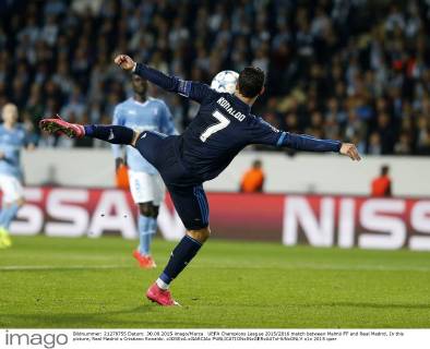 UEFA Champions League 2015 2016 match between Malmö FF and Real Madrid. In this picture, Real Madrid s Cristiano Ronaldo. xJOSExA.xGARCIAx