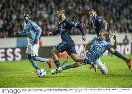 Malmö, 30.09.2015 - UEFA CHAMPIONS LEAGUE 2015 2016 - Malmö FF vs Real Madrid - Marcelo (Real) - KP0520002