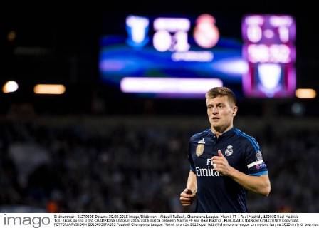 Aktuell Fußball, Champions League, Malmö FF - Real Madrid , 150930 Real Madrids Toni Kroos during UEFA CHAMPIONS LEAGUE 2015 2016 match between Malmö FF and Real Madrid.. Copyright: PETTERxARVIDSON BB150930PA203