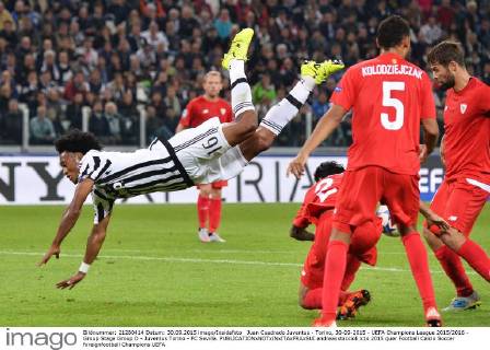 Juan Cuadrado Juventus - Torino, 30-09-2015 - UEFA Champions League 2015 2016 - Group Stage Group D - Juventus Torino - FC Sevilla. andreaxstaccioli
