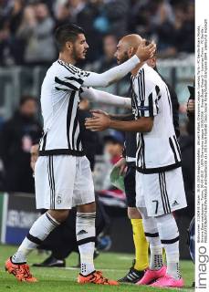 Aktuell Fußball, Champions League, Juventus Turin - FC Sevilla Alvaro Morata, Simone Zaza sostituzione - Torino, 30-09-2015 - UEFA Champions League 2015 2016 - Group Stage Group D - Juventus Torino - FC Sevilla. andreaxstaccioli