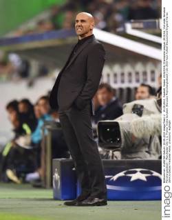 30.09.2015, Fussball, Saison 2015 2016, Champions League, 2015 16, Vorrunde, Borussia Mönchengladbach - Manchester City 1:2, Trainer Andre Schubert (Borussia Moenchengladbach)