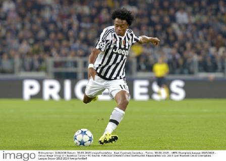 Juan Cuadrado Juventus - Torino, 30-09-2015 - UEFA Champions League 2015 2016 - Group Stage Group D - Juventus Torino - FC Sevilla. filippoxalfero